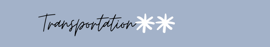 Transportation: 2 stars